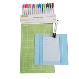 Cricuf Joy Xtra Standard Mat, Card Mat & Realike Marker Machine Pens